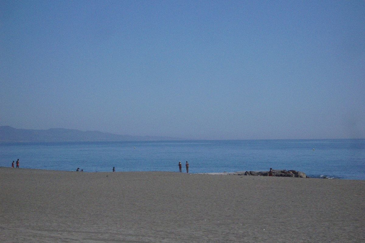 The beach at Guadalmina