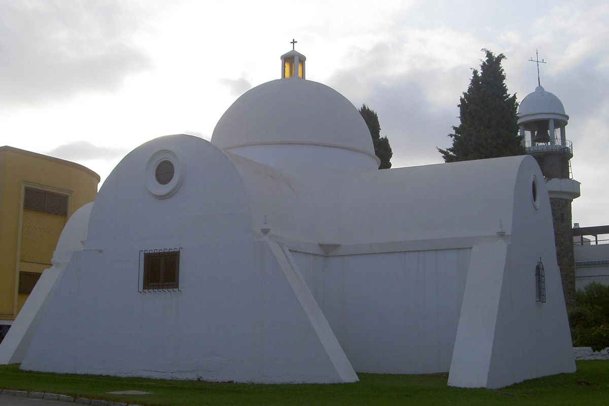 The whitewashed chapel in Guadalmina