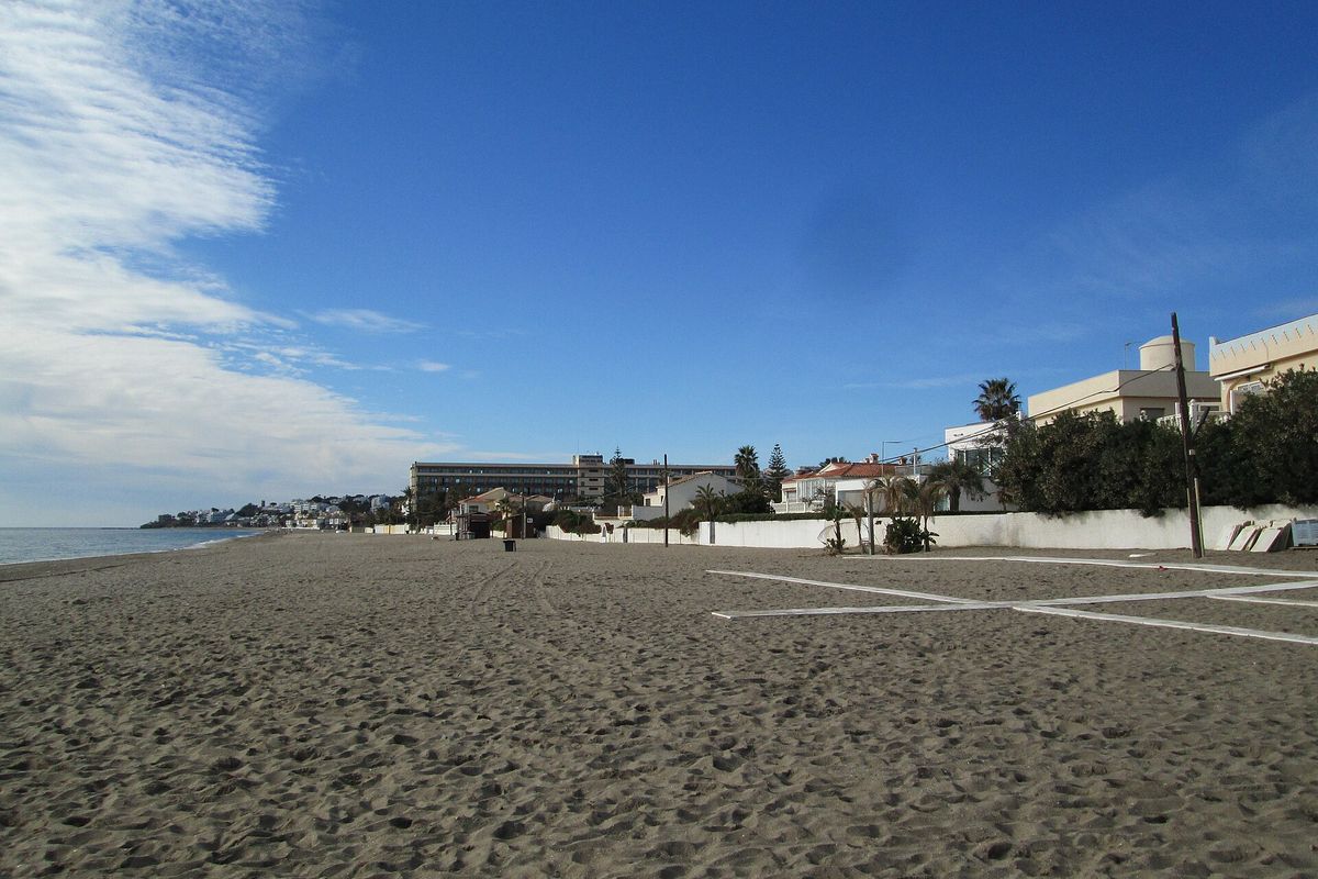 Butibamba beach, just along from the village