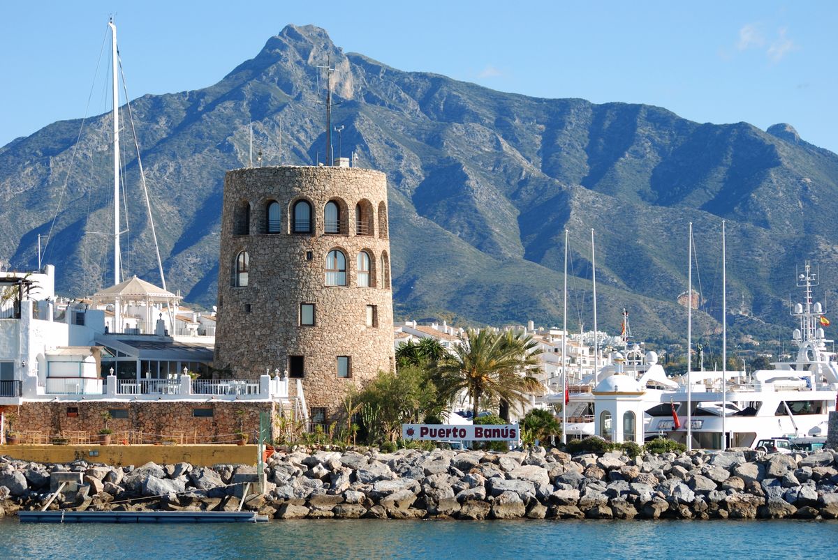 The tower at Puerto Banús