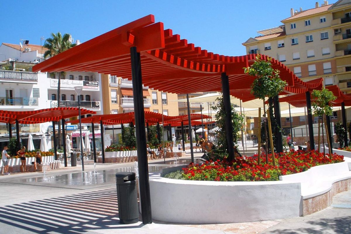 The Plaza de la Iglesia in the old centre